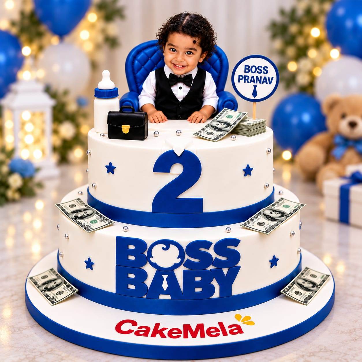 Boss Baby Birthday Cake in Ranchi