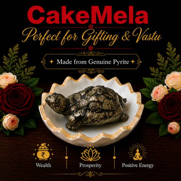Pyrite Turtle Gift