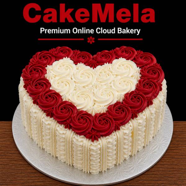 Rose Cream Cake